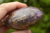 Polished Flower Dream Amethyst Standing Free Forms x 3 From Madagascar - TopRock