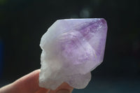 Natural Single Jacaranda Amethyst Crystals  x 6 From Mumbwa, Zambia - Toprock Gemstones and Minerals 