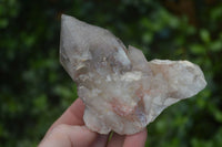 Natural Red Hematoid Quartz Clusters x 4 From Karoi, Zimbabwe