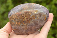 Polished Flower Dream Amethyst Standing Free Forms x 3 From Madagascar - TopRock