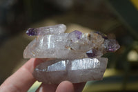 Natural Man Made Conglomerate Amethyst Specimens  x 12 From Chiredzi, Zimbabwe - Toprock Gemstones and Minerals 