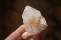 Natural Pink Hematoid Candle Quartz Crystals  x 35 From Madagascar