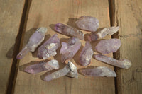 Natural Amethyst Sceptre Crystals  x 12 From Chiredzi, Zimbabwe