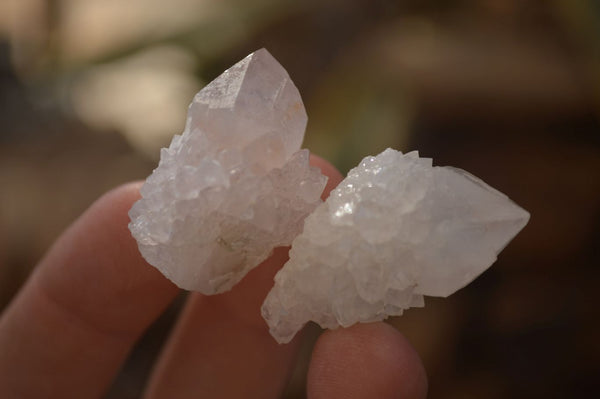 Natural Small White Spirit Quartz Crystals x 70 From Boekenhouthoek, South Africa