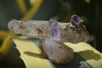 Natural Man Made Conglomerate Amethyst Specimens  x 12 From Chiredzi, Zimbabwe - Toprock Gemstones and Minerals 