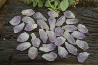 Natural Jacaranda Amethyst Crystals x 70 From Zambia