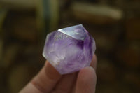 Polished Small Amethyst Points x 12 From Ankazobe, Madagascar