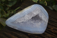 Polished Blue Lace Agate Free Forms  x 2 From Nsanje, Malawi - Toprock Gemstones and Minerals 