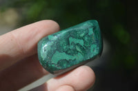 Polished Small Malachite Tumble Stones  x 38 From Congo - Toprock Gemstones and Minerals 