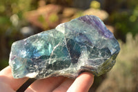 Natural Cobbed & Stone Sealed Watermelon Fluorite Pieces x 12 From Uis, Namibia - TopRock