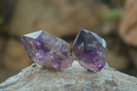 Natural Royal Zulu Window Amethyst Crystals x 20 From, South Africa