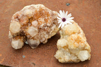 Natural Large Spirit Quartz Clusters  x 2 From Boekenhouthoek, South Africa - TopRock