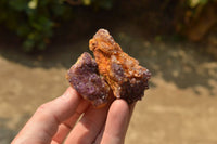 Natural Small Dark "Amethystos" Amethyst Clusters x 35 From Kwaggafontein, South Africa - TopRock