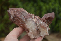 Natural Red Hematoid Quartz Specimens x 3 From Karoi, Zimbabwe - TopRock