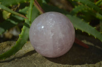 Polished Rare Star Rose Quartz Spheres x 3 From Ambatondrazaka, Madagascar