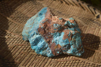 Natural Rough Shattuckite Cobbed Specimens x 4 From Kaokoveld, Namibia