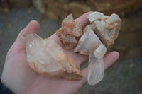 Natural Mixed Quartz Crystals & Clusters  x 16 From Zambia - TopRock