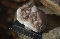 Natural Red Hematoid Quartz Clusters x 4 From Karoi, Zimbabwe