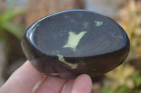 Polished Leopard Stone Free Forms  x 6 From Inyanga, Zimbabwe