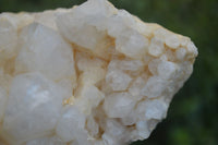 Natural White Phantom Candle Quartz Clusters  x 3 From Madagascar - Toprock Gemstones and Minerals 