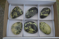 Polished Large Leopard stone Free Forms x 6 From Zimbabwe - Toprock Gemstones and Minerals 