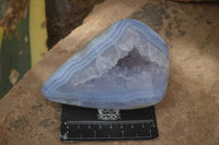 Polished Blue Lace Agate Free Forms  x 2 From Nsanje, Malawi - Toprock Gemstones and Minerals 