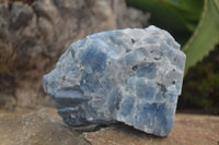 Natural New Sky Blue Calcite With Hematite Specimens  x 4 From Spitzkop, Namibia - Toprock Gemstones and Minerals 