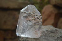 Polished Rare Inclusion Quartz Points x 2 From Madagascar