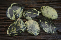 Polished Large Leopard stone Free Forms x 6 From Zimbabwe - Toprock Gemstones and Minerals 