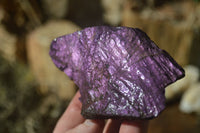 Natural Metallic Purpurite Cobbed Specimens  x 6 From Erongo, Namibia - Toprock Gemstones and Minerals 