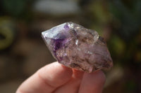 Natural Window Amethyst Crystal Specimens  x 12 From Chiredzi, Zimbabwe