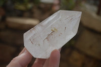 Polished Rare Inclusion Quartz Points x 2 From Madagascar