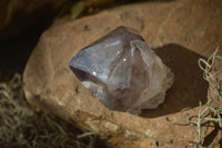 Natural Window Amethyst Crystal Specimens  x 12 From Chiredzi, Zimbabwe