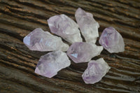 Natural Jacaranda Amethyst Crystals x 70 From Zambia