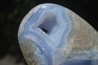 Polished Blue Lace Agate Free Forms  x 2 From Nsanje, Malawi - Toprock Gemstones and Minerals 