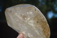 Polished Large Smokey Quartz Crystal Point  x 1 From Madagascar - TopRock