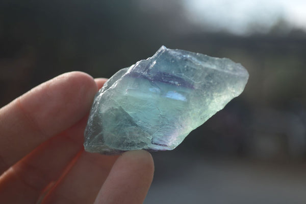 Natural Rough Watermelon Fluorite Cobbed Specimens  x 35 From Uis, Namibia