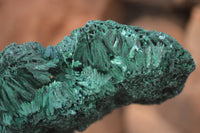 Natural Chatoyant Silky Malachite Specimens  x 3 From Kasompe, Congo