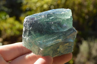 Natural Cobbed & Stone Sealed Watermelon Fluorite Pieces x 12 From Uis, Namibia - TopRock