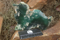 Polished Emerald Mtorolite / Chrome Chrysoprase Plates  x 2 From Mutorashanga, Zimbabwe - TopRock