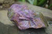 Natural Medium Purple Stichtite & Green Serpentine Cobbed Pieces  - Sold per 2 kg (10-14 pieces) - From Barberton, South Africa - TopRock