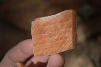 Natural New Sunset Orange Calcite Specimens  x 24 From Spitzkop, Namibia