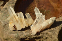 Natural Small Mixed Quartz Clusters With Nice Intact Crystals  x 35 From Madagascar - TopRock