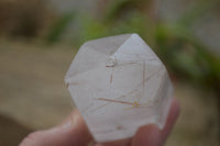 Polished Rare Inclusion Quartz Points x 2 From Madagascar