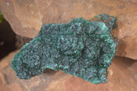 Natural Chatoyant Silky Malachite Specimens  x 3 From Kasompe, Congo