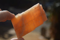 Natural New Sunset Orange Calcite Specimens  x 24 From Spitzkop, Namibia