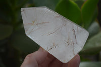 Polished Rare Inclusion Quartz Points x 2 From Madagascar