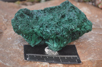 Natural Chatoyant Silky Malachite Specimens  x 3 From Kasompe, Congo