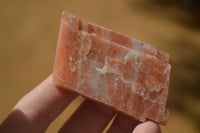 Natural New Sunset Orange Calcite Specimens  x 24 From Spitzkop, Namibia