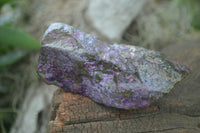 Natural Medium Purple Stichtite & Green Serpentine Cobbed Pieces  - Sold per 2 kg (10-14 pieces) - From Barberton, South Africa - TopRock